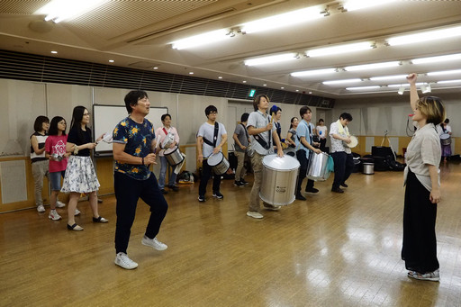 画像ギャラリー No.015のサムネイル画像 / 今年のテーマは「パズドラクロス」。浅草サンバカーニバルにガンホーアミーゴスが5度めの参加!