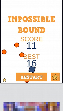 画像ギャラリー No.010のサムネイル画像 / 分裂しながら跳ねるボールを避け続けろ。Android向けカジュアルゲーム「インポッシブルバウンド」を紹介する「(ほぼ)日刊スマホゲーム通信」第1008回