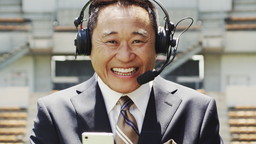 画像ギャラリー No.004のサムネイル画像 / 「激突!! Jリーグ プニコンサッカー」,松木安太郎氏が出演するTVCMを放映