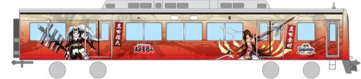 画像ギャラリー No.005のサムネイル画像 / 「戦国BASARA 真田幸村伝」と南海電鉄がコラボ。車輌ラッピングやイベントが実施に