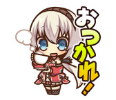 画像ギャラリー No.003のサムネイル画像 / 「グリムノーツ」のLINE スタンプが本日発売。書き下ろしヒーローも収録