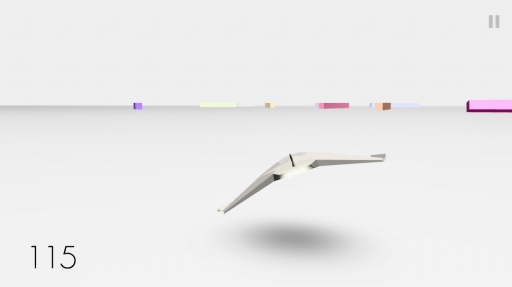 画像ギャラリー No.004のサムネイル画像 / スマホを傾けて遊ぶiOS向けフライトアクションゲーム「Kayos」を紹介する「(ほぼ)日刊スマホゲーム通信」第1028回