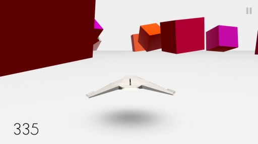 画像ギャラリー No.005のサムネイル画像 / スマホを傾けて遊ぶiOS向けフライトアクションゲーム「Kayos」を紹介する「(ほぼ)日刊スマホゲーム通信」第1028回