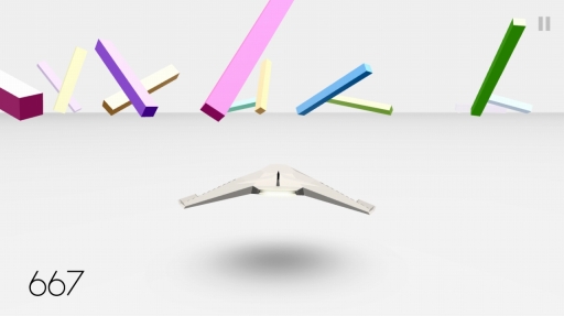 画像ギャラリー No.006のサムネイル画像 / スマホを傾けて遊ぶiOS向けフライトアクションゲーム「Kayos」を紹介する「(ほぼ)日刊スマホゲーム通信」第1028回