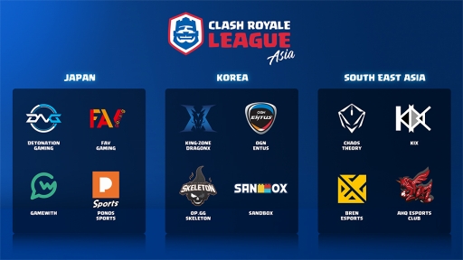 画像ギャラリー No.003のサムネイル画像 / 「クラロワリーグ アジア」に参加する日本4チー ム「プロ選手」全メンバーを公開