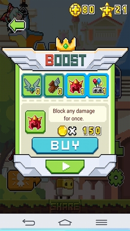 画像ギャラリー No.009のサムネイル画像 / 落下したブロックを足場にして登って行くスマホ向けアクションゲーム「Tap Rising」を紹介する「(ほぼ)日刊スマホゲーム通信」第1069回