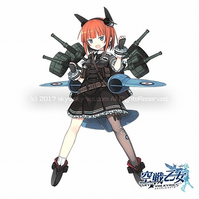 画像ギャラリー No.002のサムネイル画像 / 「空戦乙女」新★5空乙女「グロスターミーティア ティナ」がプレミア空乙女ガチャに登場