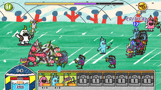 画像ギャラリー No.002のサムネイル画像 / 地球の運命はモンスター次第!? スマホ向けタワーディフェンス「モンスター VS ゾンビ」を紹介する「(ほぼ)日刊スマホゲーム通信」第1089回