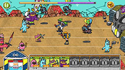 画像ギャラリー No.004のサムネイル画像 / 地球の運命はモンスター次第!? スマホ向けタワーディフェンス「モンスター VS ゾンビ」を紹介する「(ほぼ)日刊スマホゲーム通信」第1089回