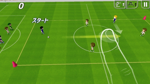 画像ギャラリー No.004のサムネイル画像 / サッカーの練習も指1本? 「とりかご - パス回しの限界に挑戦しよう!」を紹介する「(ほぼ)日刊スマホゲーム通信」第1100回