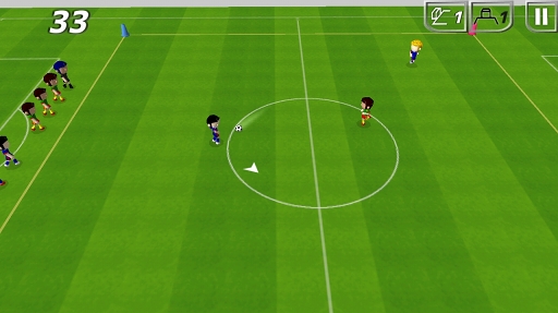 画像ギャラリー No.005のサムネイル画像 / サッカーの練習も指1本? 「とりかご - パス回しの限界に挑戦しよう!」を紹介する「(ほぼ)日刊スマホゲーム通信」第1100回