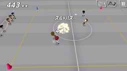 画像ギャラリー No.010のサムネイル画像 / サッカーの練習も指1本? 「とりかご - パス回しの限界に挑戦しよう!」を紹介する「(ほぼ)日刊スマホゲーム通信」第1100回