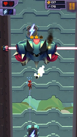 画像ギャラリー No.007のサムネイル画像 / 塔を内部から破壊せよ! iOS向けアクションゲーム「Dash Masters」を紹介する「(ほぼ)日刊スマホゲーム通信」第1106回