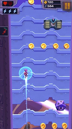 画像ギャラリー No.011のサムネイル画像 / 塔を内部から破壊せよ! iOS向けアクションゲーム「Dash Masters」を紹介する「(ほぼ)日刊スマホゲーム通信」第1106回