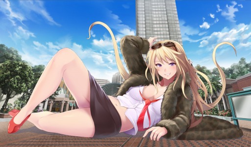 画像ギャラリー No.002のサムネイル画像 / でっかい美少女と愛を育むブラウザゲーム「超巨大!ジュラシック娘 健全版」の配信が決定。事前登録でジュラシック娘「SRツァーガン」がもらえる