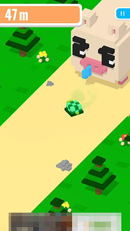 画像ギャラリー No.004のサムネイル画像 / ButaBirdって何!? 巨大なブタから逃げ続けるランニングゲーム「RUNNERWAY」を紹介する「(ほぼ)日刊スマホゲーム通信」第1114回