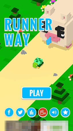 画像ギャラリー No.010のサムネイル画像 / ButaBirdって何!? 巨大なブタから逃げ続けるランニングゲーム「RUNNERWAY」を紹介する「(ほぼ)日刊スマホゲーム通信」第1114回