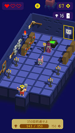 画像ギャラリー No.005のサムネイル画像 / フロアをひたすら踏破する。iOS向けアクションRPG「Looty Dungeon」を紹介する「(ほぼ)日刊スマホゲーム通信」第1122回