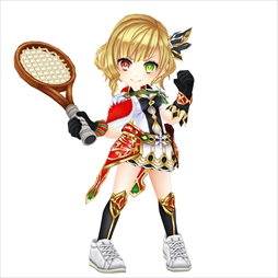 画像ギャラリー No.007のサムネイル画像 / 「白猫テニス」,「アイラ」と「シャルロット」のクリスマスVer.がガチャに登場