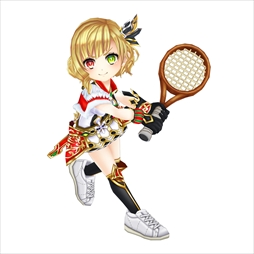 画像ギャラリー No.008のサムネイル画像 / 「白猫テニス」,「アイラ」と「シャルロット」のクリスマスVer.がガチャに登場