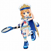 画像ギャラリー No.006のサムネイル画像 / 「白猫テニス」,灼熱属性を持つ夏’17版「ネモ」と「カモメ」がキャラガチャに登場