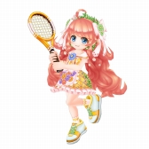 画像ギャラリー No.003のサムネイル画像 / 「白猫テニス」に新キャラクター「レナ」と「シオン」が登場