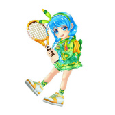 画像ギャラリー No.004のサムネイル画像 / 「白猫テニス」,ツユハ(CV:戸田めぐみ)とレイン(CV:木村良平)が登場