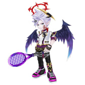 画像ギャラリー No.008のサムネイル画像 / 「白猫テニス」,ツユハ(CV:戸田めぐみ)とレイン(CV:木村良平)が登場