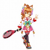 画像ギャラリー No.008のサムネイル画像 / 「白猫テニス」,新キャラクターのパルメとコリンが登場