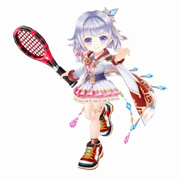 画像ギャラリー No.002のサムネイル画像 / 「白猫テニス」,茶熊ティナと茶熊ノアが「茶熊5スターフェスガチャ」に登場