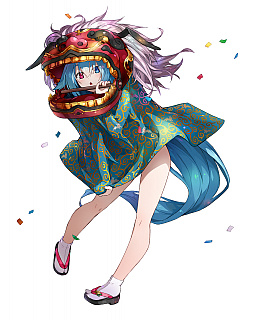 画像ギャラリー No.005のサムネイル画像 / 「感染×少女」,毎日300ダイヤをもらえるお正月イベントがスタート。振袖少女も登場