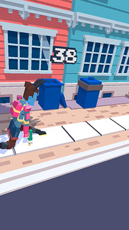 画像ギャラリー No.003のサムネイル画像 / ゾンビの天敵は溝? iOS向けカジュアルゲーム「Steppy Pants」を紹介する「(ほぼ)日刊スマホゲーム通信」第1158回