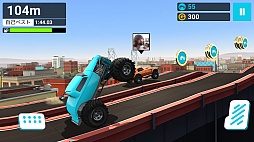 画像ギャラリー No.002のサムネイル画像 / 起伏の激しいコースを突っ走れ! スマホ向けレースゲーム「MMX Hill Climb」を紹介する「(ほぼ)日刊スマホゲーム通信」第1168回