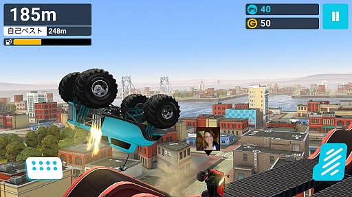 画像ギャラリー No.003のサムネイル画像 / 起伏の激しいコースを突っ走れ! スマホ向けレースゲーム「MMX Hill Climb」を紹介する「(ほぼ)日刊スマホゲーム通信」第1168回