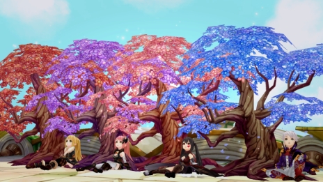 画像ギャラリー No.005のサムネイル画像 / 「SEVENTH DARK」で伝説の桜を育てる「お花見イベント」が開催。アバターや乗り物を収納できる「アバターコレクション」機能も実装に