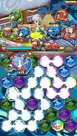 画像ギャラリー No.005のサムネイル画像 / 日本神話をモチーフにした新作アプリ「ドラマチックRPG 神つり」が配信開始。チュートリアルクリアで緋石1500個をもらえる