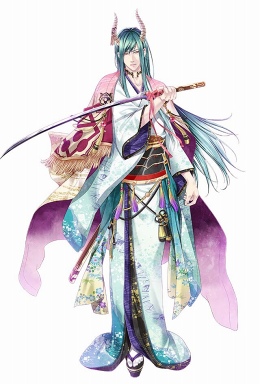 画像ギャラリー No.001のサムネイル画像 / 「戦刻ナイトブラッド」,新たに鬼の種族「毛利軍」が登場。川人やすたけさんが描く新武将5人のビジュアルを早くも公開