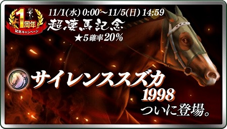 画像ギャラリー No.003のサムネイル画像 / 「ダービースタリオン マスターズ」,1周年記念イベントを開催