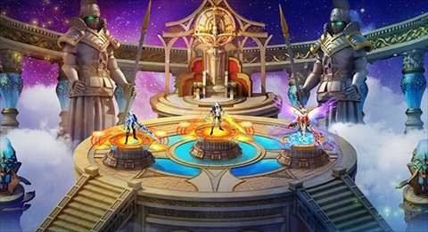 画像ギャラリー No.003のサムネイル画像 / 「ドラグーン・ナイツ」,「王者降臨」のアップデートを本日実施し,サーバー間競技場や新システムを実装。サーバー間英雄競技は3月16日に開放