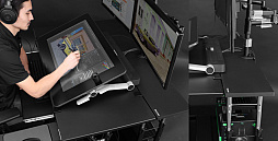 画像ギャラリー No.016のサムネイル画像 / Bauhutte,ケーブルボックスおよび収納棚付きの「拡張デスク」を発売