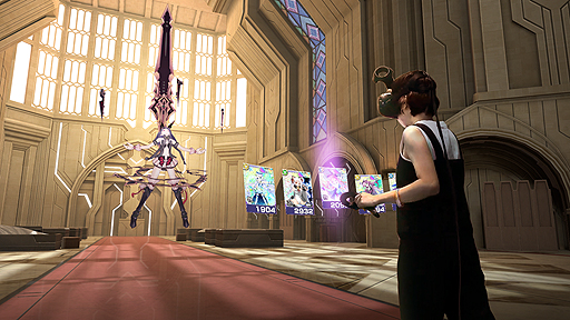 画像ギャラリー No.005のサムネイル画像 / VR HMDで世界に浸れる「乖離性ミリオンアーサーVR」が2017年春発売へ。東京ゲームショウ2016でプレイアブル出展も