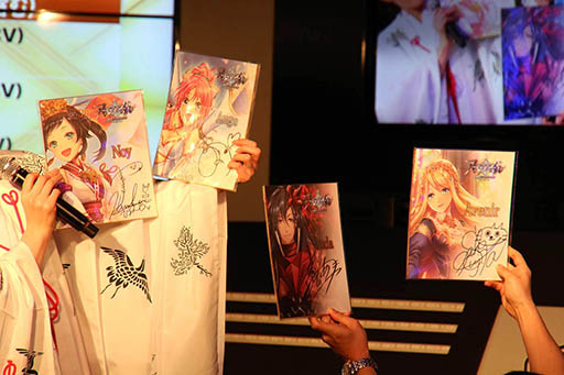 画像ギャラリー No.011のサムネイル画像 / スマホアプリ「アルテイルクロニクル」の第1回オフラインイベントの模様をレポート。総勢80名が優勝賞金100万円をかけて激闘を繰り広げた