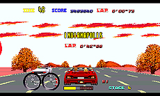 画像ギャラリー No.018のサムネイル画像 / 「セガ3D 復刻アーカイブス3 FINAL STAGE」に収録される「ターボアウトラン」の便利機能,こだわりの各種設定項目が公開に