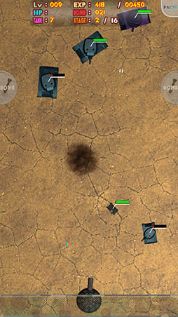 画像ギャラリー No.003のサムネイル画像 / 砲台を強化して敵戦車を迎撃。「Destroy The Tanks!」を紹介する「(ほぼ)日刊スマホゲーム通信」第1228回