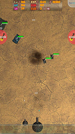 画像ギャラリー No.010のサムネイル画像 / 砲台を強化して敵戦車を迎撃。「Destroy The Tanks!」を紹介する「(ほぼ)日刊スマホゲーム通信」第1228回