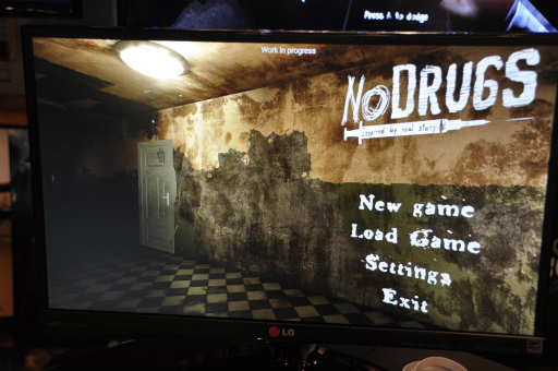 画像ギャラリー No.001のサムネイル画像 / インディーズゲームならではの尖ったタイトル「No Drugs」をPoznań Game Arenaで試遊してみた