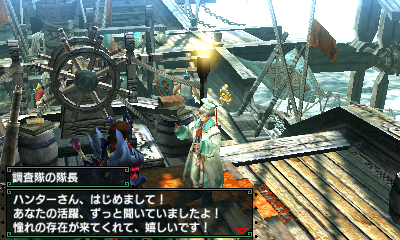 画像ギャラリー No.012のサムネイル画像 / 「モンスターハンターダブルクロス」,新拠点「龍識船」に搭乗する主要キャラクターと,懐かしのフィールド「密林」の情報が公開