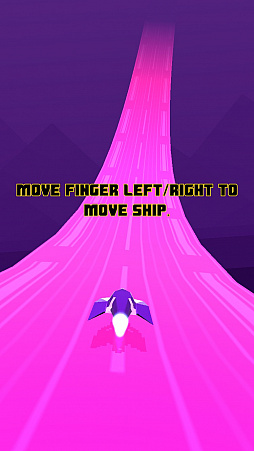 画像ギャラリー No.002のサムネイル画像 / サイバー空間でハイスピードレーシング! iOS向けアプリ「Hovercrash」を紹介する「(ほぼ)日刊スマホゲーム通信」第1310回