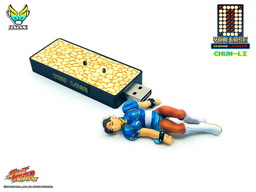 画像ギャラリー No.003のサムネイル画像 / 「ストリートファイターII」のKOシーンをモチーフにしたUSBメモリが6月中旬に発売。「YOU LOSE」が光る