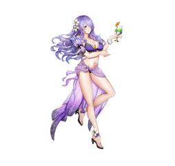 画像ギャラリー No.002のサムネイル画像 / 「ファイアーエムブレム ヒーローズ」,超英雄召喚イベント「夏、再び」が7月10日にスタート。水着をまとったチキ,タクミら4人が登場